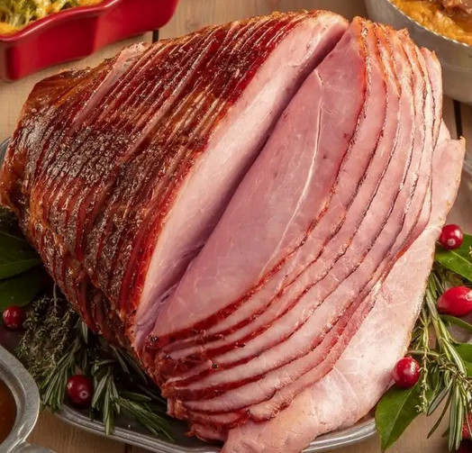 (2) 9.5 – 11 Pound Sliced Hickory Smoked Spiral City Ham