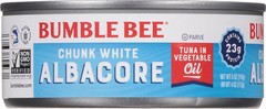 Chunk White Albacore Tuna in Oil, 5 oz Can (Pack of 24) – Wild Caught Tuna – …