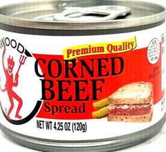 Underwood Premium Quality Corned Beef Spread 4.25 oz (Pack of 48)~Exp 3/24/2027