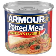 Armour Star Potted Meat, Ready to Eat Canned Meat, 8g Protein Per Serving, 5….