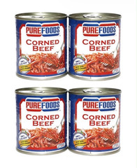 Purefoods Corned Beef 210g (lot of 4)