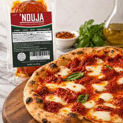 Nduja Spicy Spreadable Salami, Spicy Salami Spread Charcuterie Meat Spread 5 Oun