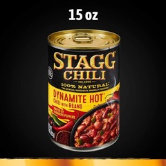 Dynamite Habanero Chili with Beans – 15 Ounce Pack of 12, High-Protein Delight