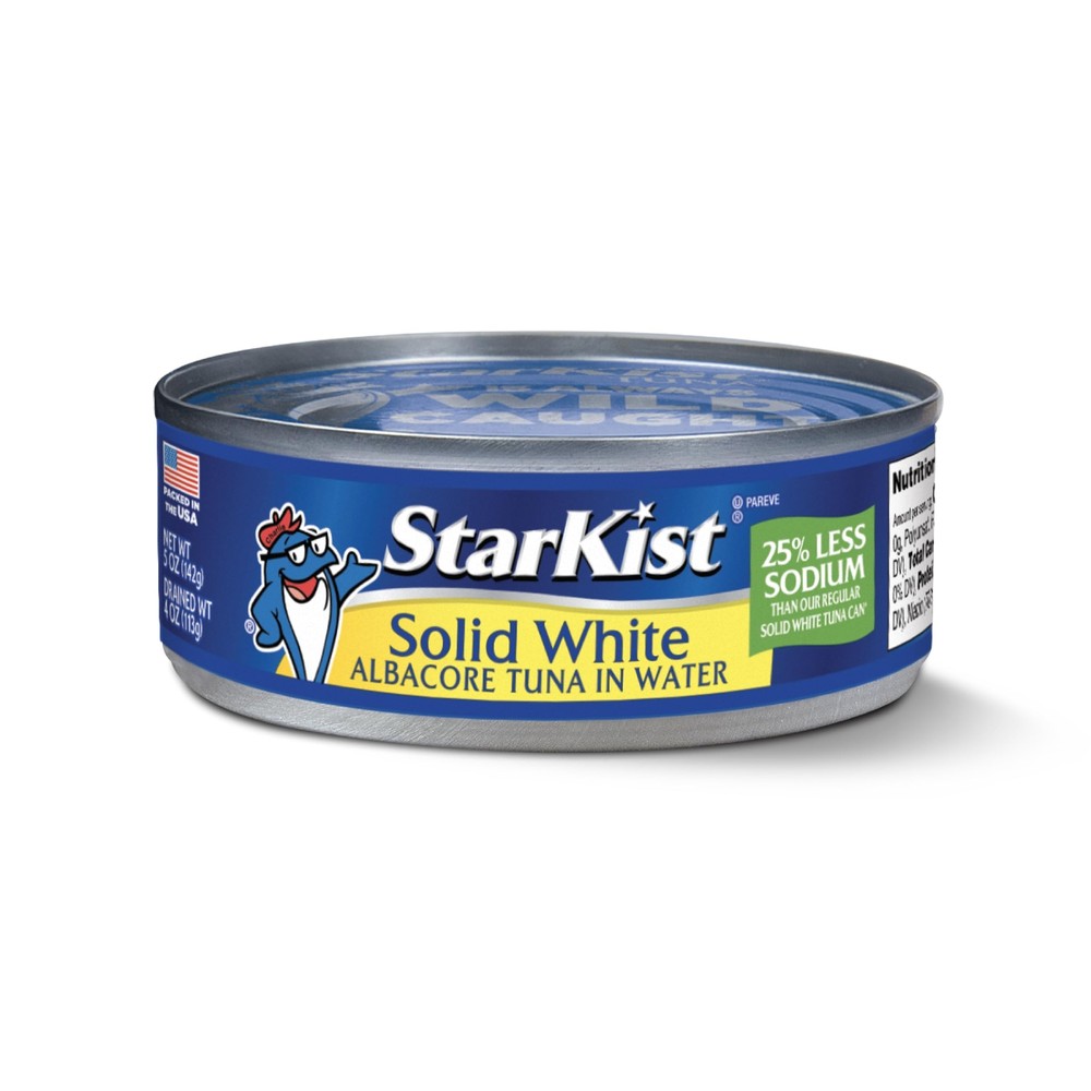 StarKist Solid White Albacore Tuna in Water Low Sodium – 5 oz Can