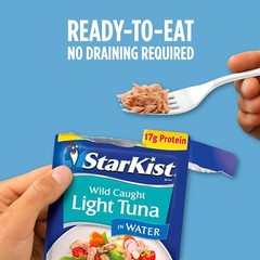 Chunk Light Tuna in Water Pouch 2.6 Oz Pack of 12