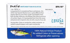 Matiz España Bonito Del Norte 4 Ounce White Meat Tuna in Olive Oil 12 Tins