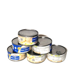 Lot of 12 Pack CRIDER Premium White Chicken In Water, 10oz Can -Free shipping