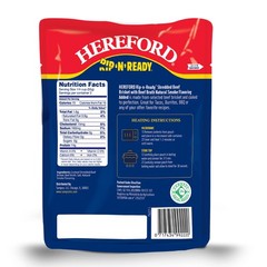 Hereford Shredded Beef Brisket with Beef Broth and Natural Smoke Flavor | She…