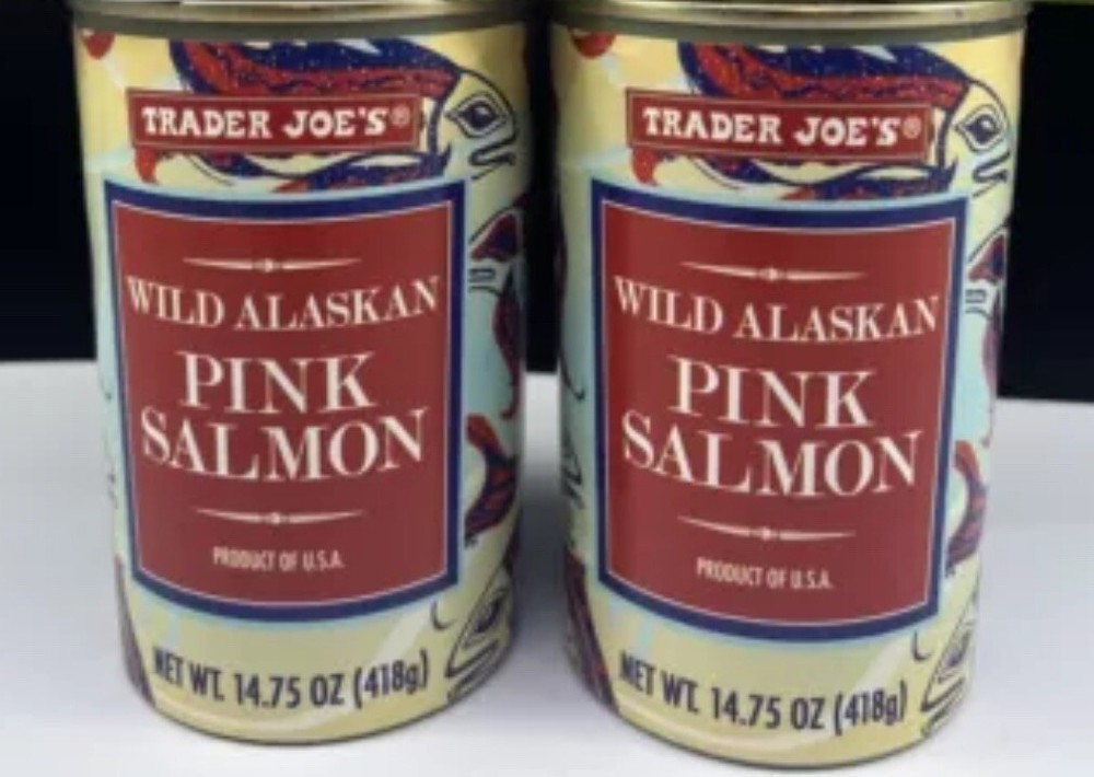 2X Trader Joe’s Wild Caught Alaskan Pink Salmon 14.75oz Exp 6/2028 Salmon & Salt