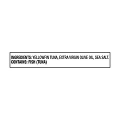 Wild Caught Yellowfin Tuna in Extra Virgin Olive Oil, High Protein Canned Fish,