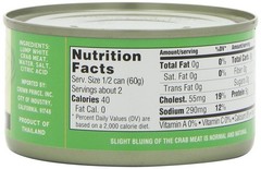 Fancy White Lump Crab Meat 6oz Cans (12-Pack) – Natural, Wild Caught Seafood