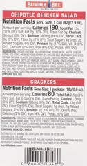 Bumble Bee Snack On The Run Protein Snack Pack Chipotle Chicken Salad with C…