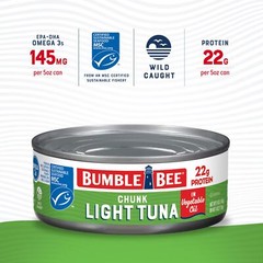 Wild Caught Tuna in Oil 24 Pack 5 Ounce Cans High Protein Gluten Free Superfood