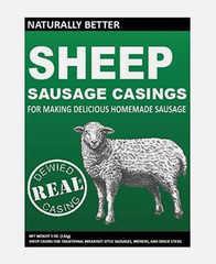 DeWied Natural Sheep Casings Home Pack Size (5oz / 142g)