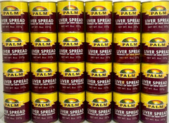 Palm Liver Spread Product of New Zealand 8 oz ( Pack of 24)~Exp 11/6/2025