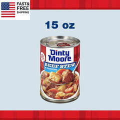 Beef Stew, 15 Oz (12 Pack), Fully Cooked & Ready-To-Eat with Fresh Potatoes & C