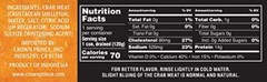 Fancy Pink Crab Meat 6-Ounce Cans Pack of 12