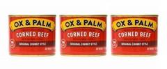 Ox & Palm Corned Beef 3 Pack