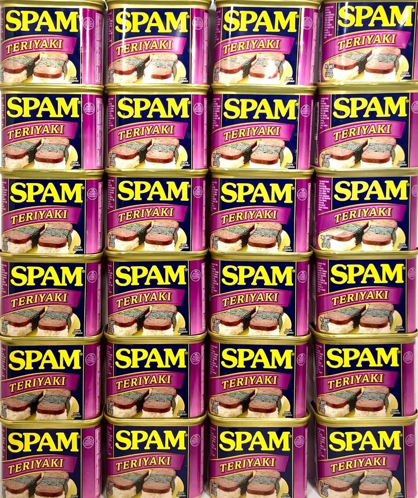 Spam Teriyaki Luncheon Meat 12 oz ( Pack of 24 )