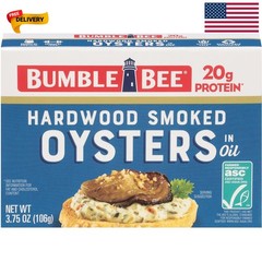 Smoked Oysters in 3.75 oz Can – Deliciously Gluten Free & Protein-Rich