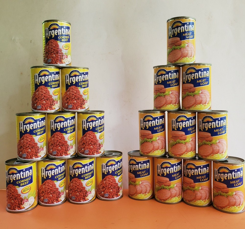 (5 pcs) Argentina Meatloaf and (5 Pcs ) Argentina Corned Beef