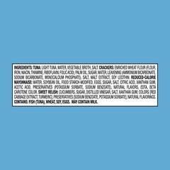 Lunch To-Go Chunk Light Mix Your Own Tuna Salad, 4.1 Ounce Kit, 12 Pack