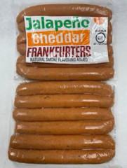 Jalapeño Cheddar Hot dogs ,Wieners Homemade -fully cooked 1 lb for $10