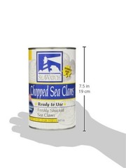 Freshly Shucked Chopped Sea Clams in 51oz Can – High Protein Seafood