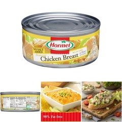 12 Pack Chunk Chicken Breast Water No Salt Added 98% Fat Free Keto Friendly