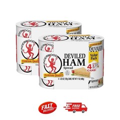 2 x 4-Packs Underwood Deviled Ham Spread – 4.25 Oz Each. FREE Delivery in 2 Days