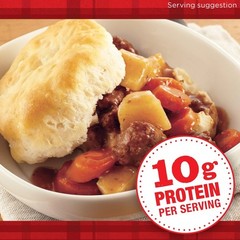 Shelf-Stable Beef Stew in Steel Can 38 oz Ready to Eat Meal