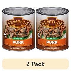 All Natural Canned Pork Fully Cooked High Protein Gluten Free Quick Meal Prep US