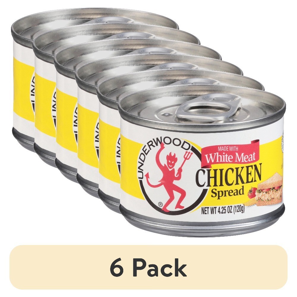 White Meat Chicken Spread in 4.25 oz Can (6 Pack)