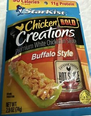 NEW (4) StarKist Chicken Creations BOLD Buffalo Style + Variety 2.6 oz Pouch