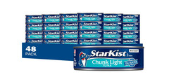 StarKist Chunk Light Tuna in Water 5 oz 48 Pack Canned Tuna Fish Wild Caught …