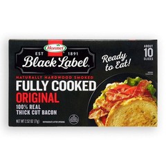 Delicious HORMEL Thick Cut Bacon – Fully Cooked, 2.52 Oz, Perfect for Any Recipe