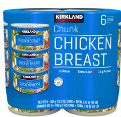 Kirkland Signature, Chicken Breast, 12.5 oz, 6-Count