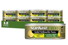 StarKist E.V.O.O. Solid Yellowfin Tuna with Lemon Dill and Extra Virgin Olive…