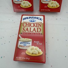 Brunswick Chicken Salad With Crackers 3 Pack 3oz Bumble Bee Ready To Eat Snack