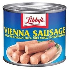 Gourmet Vienna Sausages with BBQ Sauce – 24 x 4.6 oz Cans for Flavorful Snacking