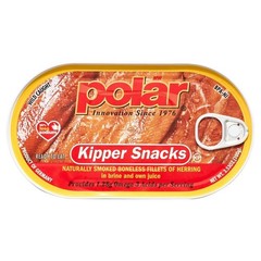Smoked Boneless Herring Kipper Snacks 6 Pack 3.53 oz