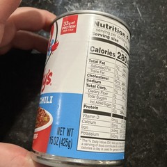 Lot of 3 Cans Wendy’s Chili No Beans 15 oz Ea BB 9/17/2027+ Preppers Free Ship!