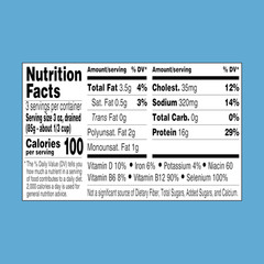 Chunk Light Tuna in Oil, 12 Oz, Pack of 12