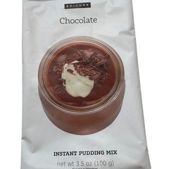 Epicure Chocolate Instant Pudding Mix 3.5 Oz 100g Dessert Easy To Make Rich Flav