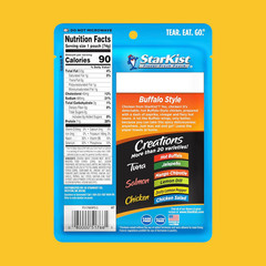 Chicken Creations BOLD Buffalo Style, 2.6 Oz Pouch (Pack of 12)