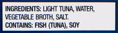 Reduced Sodium Chunk Light Tuna in Water – 43 Oz Pouch (Pack of 6)