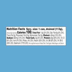 Chunk White Tuna in Water 5 Oz Can, 4 Count, Pack of 1