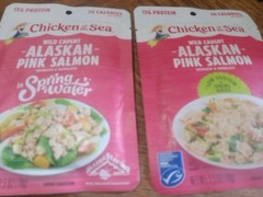 FOOD: Wild Alaskan Pink Salmon Chicken of the Sea & Lemon Pepper (5 Packs)