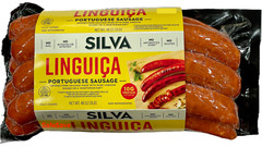 3 Lbs Silva Linguica Portuguese Linguisa Sausage 48oz