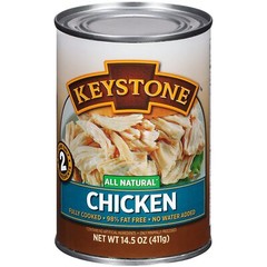 6 Cans – Keystone Canned All Natural Chicken 14.5 oz – Long Term Storage Food